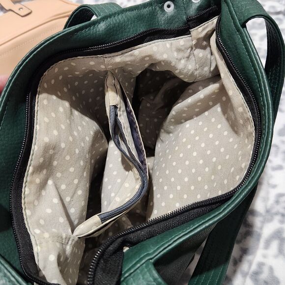 Nine West Small Handbag Beige And Crossbody Bag Green Medium  Bundle 2pcs!! - Picture 8 of 12